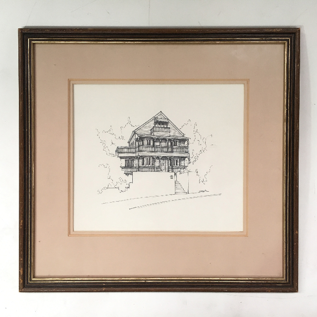 ARTWORK, Print (Medium) - Colonial House